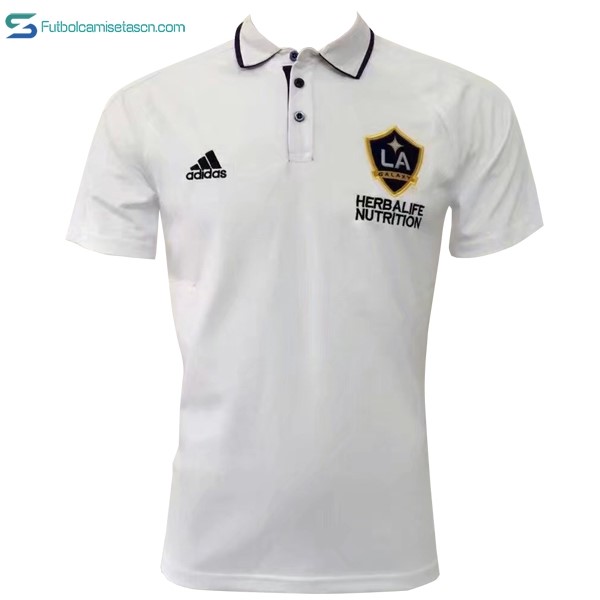 Polo Los Angeles Galaxy 2017/18 Blanco